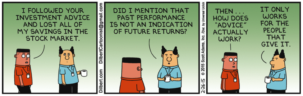 Dilbert and advice